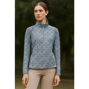 HKM Quarter Zip Performance Equestrian Baselayer Gorpcore